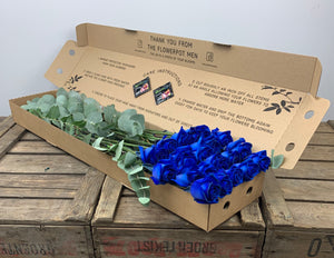 Luxury Blue Rose Box