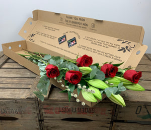 Red Rose & Lily Box